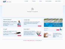 Tablet Screenshot of lscable.in